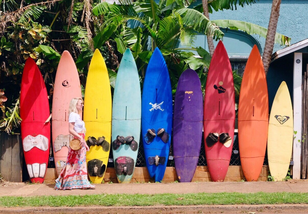 Maxi Skirt, Skirt, Red Skirt, Shein, Shein Skirt, Surfboard Fence, Paia, Maui, Vacation Outfit, Ootd, Vacation Wear